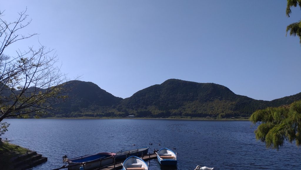 鹿児島県立自然公園の藺牟田（いむた）池