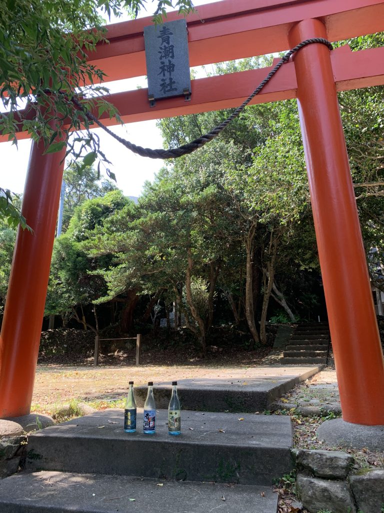 甑島　青潮神社鳥居