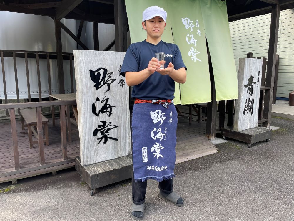 焼酎蔵・祁答院蒸溜所も、グッズを用意して参加
