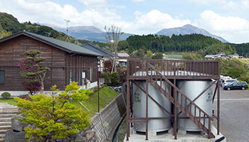 霧島町蒸留所　蔵風景