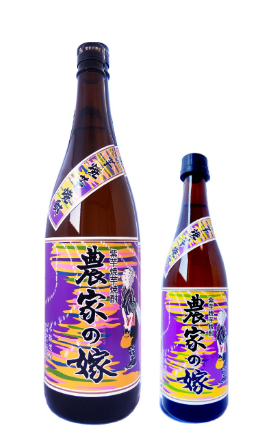 紫芋　焼芋焼酎　農家の嫁　25度