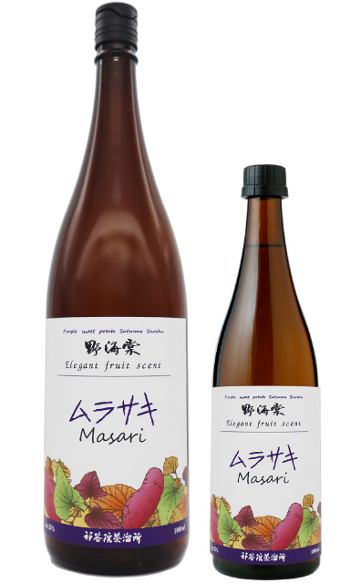 野海棠ムラサキMasari　25度 1800ml-720ml