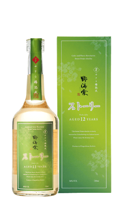 野海棠ストーリー サクラ樽熟成 芋焼酎
