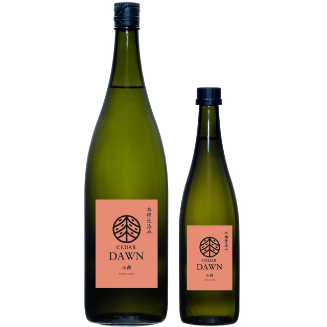 木桶仕込み芋焼酎CEDARシリーズ「DAWN玉茜」1800-720ml