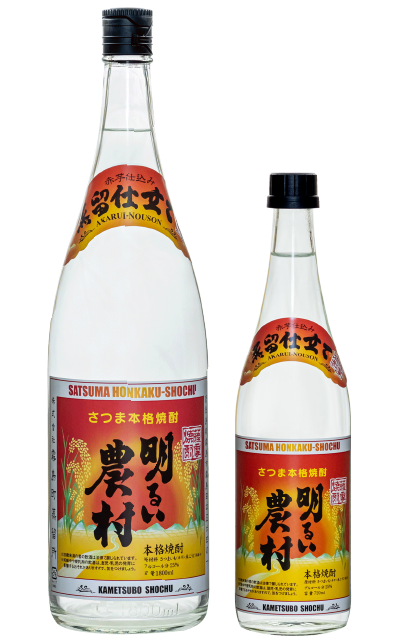 赤芋仕込み　明るい農村 蒸留したて　1800ml-720ml