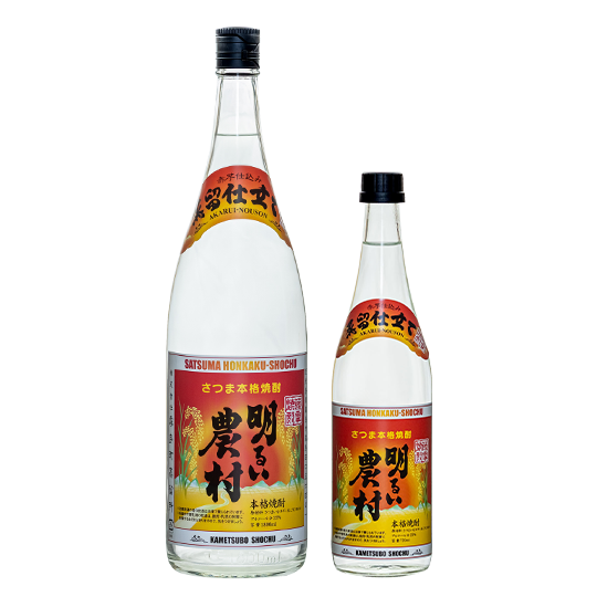 赤芋仕込み　明るい農村 蒸留したて　1800ml-720ml