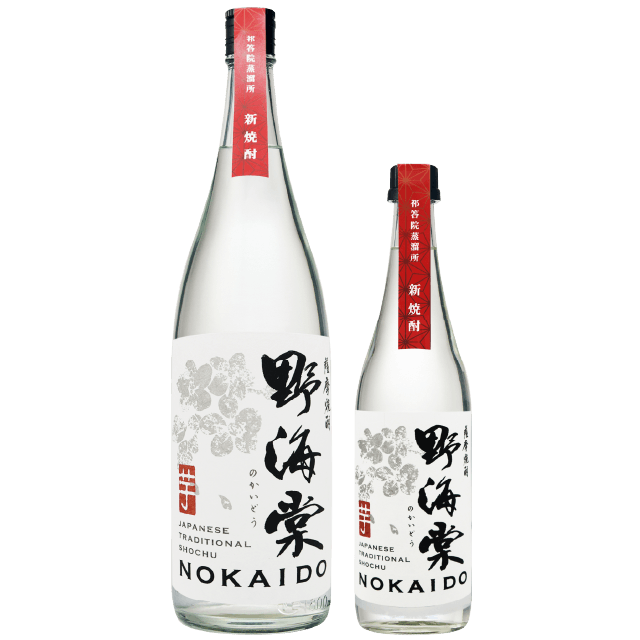 新焼酎　野海棠1800ml　720ml