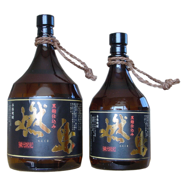 黒麹 かめ壺仕込み「黒・燃島（くろ・もえじま）」 | 薩摩酒類販売（株）